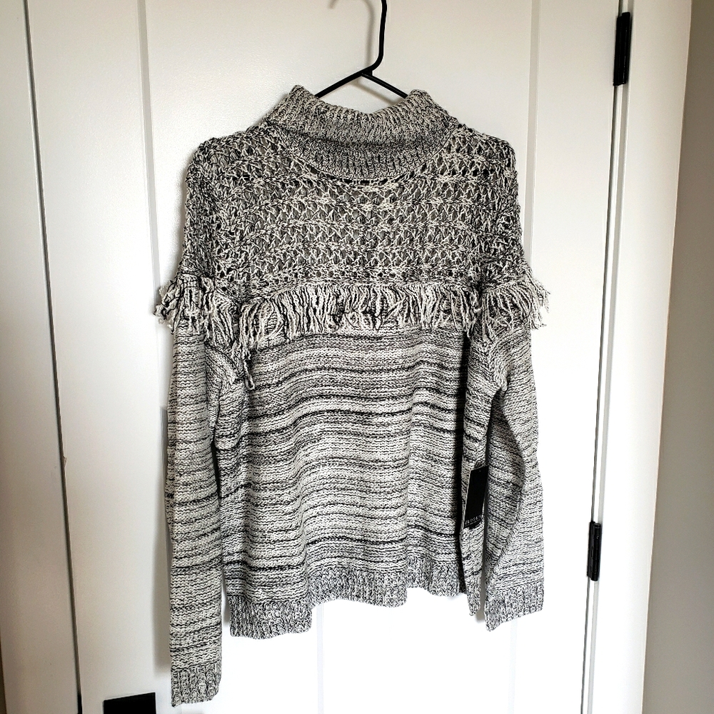 ELOQUII - Marled Sweater with Yoke - SIZE 22/24